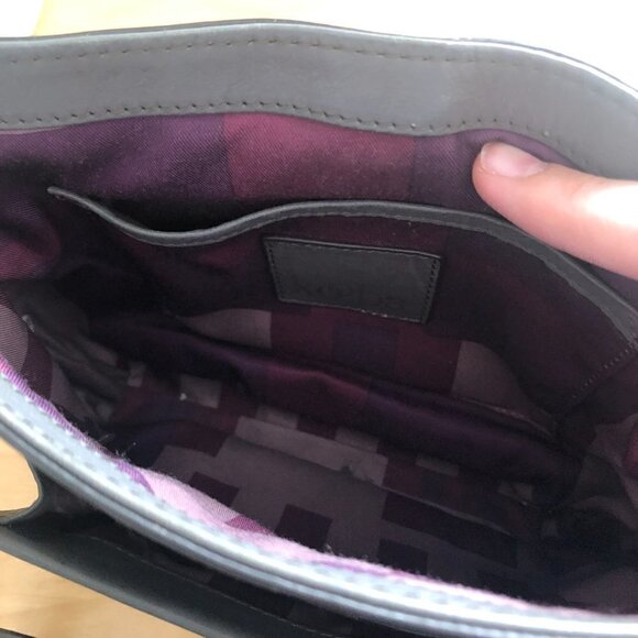 KOOBA Leather Crossbody Saddle Bag - Picture 11 of 12